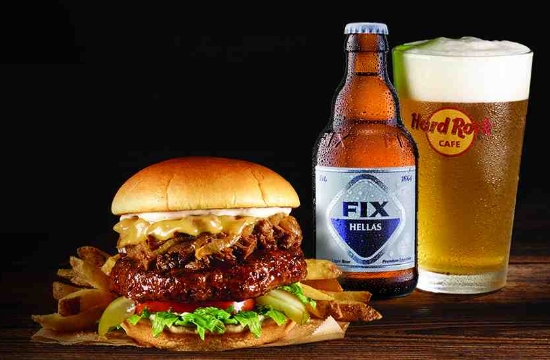 Hard Rock Cafe Athens: Nέο Fix Hellas Bricket Burger και εορταστικά κοκτέιλ