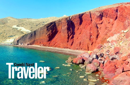 CNT: Η Κόκκινη παραλία της Σαντορίνης στις 10 καλύτερες πολύχρωμες στον κόσμο