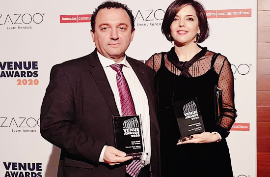 Διπλή βράβευση για το Crowne Plaza Athens City Centre στα Venue Awards 2020