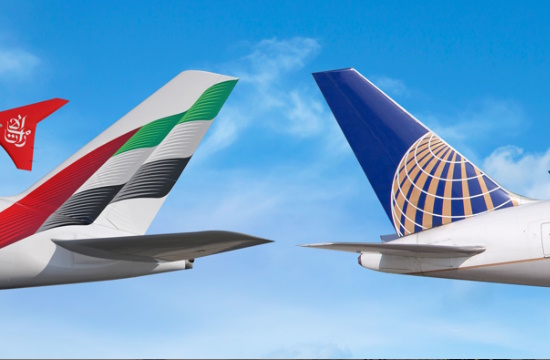 Emirates και United: Πτήσεις κοινού κωδικού για την ενίσχυση της συνδεσιμότητας με τις ΗΠΑ 