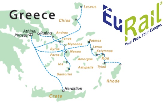 Eurail: Νέο πρόγραμμα Attica Pass για island hopping στα ελληνικά νησιά