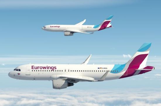 Η Eurowings αναλαμβάνει σχεδόν όλα τα δρομολόγια της Ryanair από το Ντίσελντορφ - Τέσσερις ελληνικοί προορισμοί