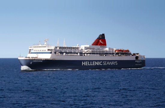 Hellenic Seaways: Εγκαινιάστηκε το "Νήσος Σάμος"