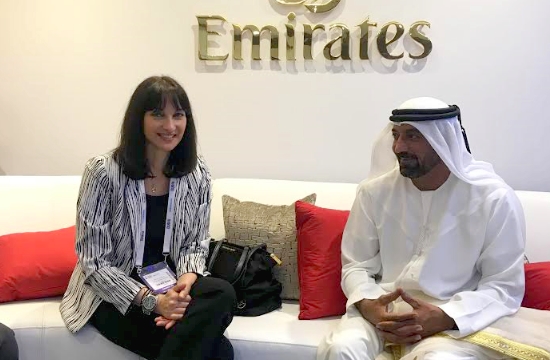Συναντήσεις Κουντουρά στην έκθεση ΑΤΜ στο Ντουμπάι