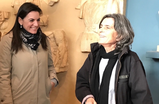 Επίσκεψη της Όλγας Κεφαλογιάννη στην Ελευσίνα, Πολιτιστική Πρωτεύουσα 2021