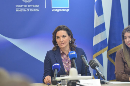 Στο Λονδίνο τις επόμενες μέρες η υπουργός Τουρισμού Όλγα Κεφαλογιάννη