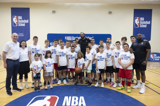 Το ΝΒΑ και η Costa Navarino γιόρτασαν την έναρξη του NBA Basketball School