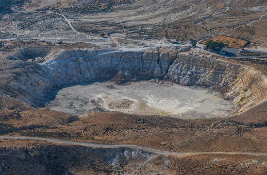 Ένταξη του ηφαιστείου της Νισύρου στο παγκόσμιο δίκτυο γεωπάρκων της UNESCO