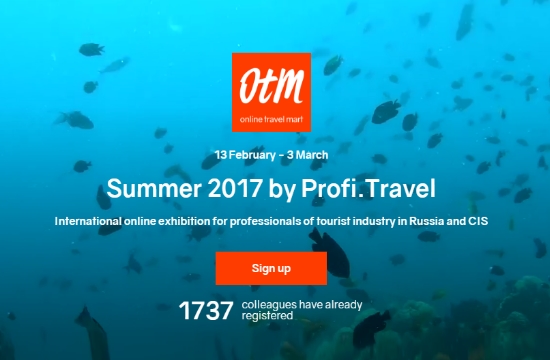 OTM 2017: Online έκθεση για τον ρωσικό τουρισμό με επίσημο συνεργάτη τον ΕΟΤ