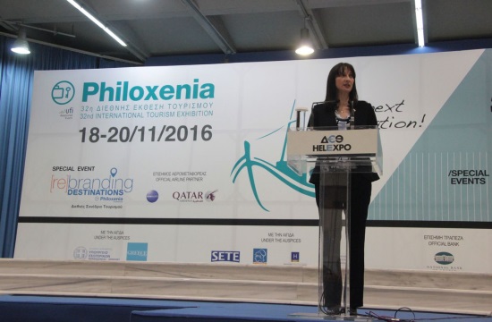 Ε.Κουντουρά στη Philoxenia: Πακέτο δράσεων για τουρισμό 12 μηνών