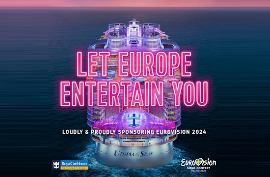 H Royal Caribbean επίσημος Cruise Line Partner της Eurovision για το 2024 και το 2025