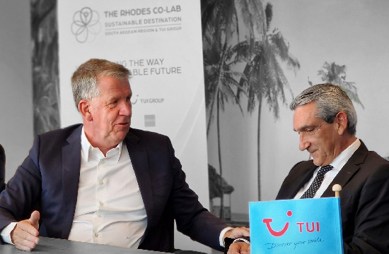 Rhodes Co – Lab | Ο Τουρισμός του Αύριο για τα νησιά ξεκινά από τη Ρόδο- υπεγράφη το σύμφωνο συνεργασίας με την TUI