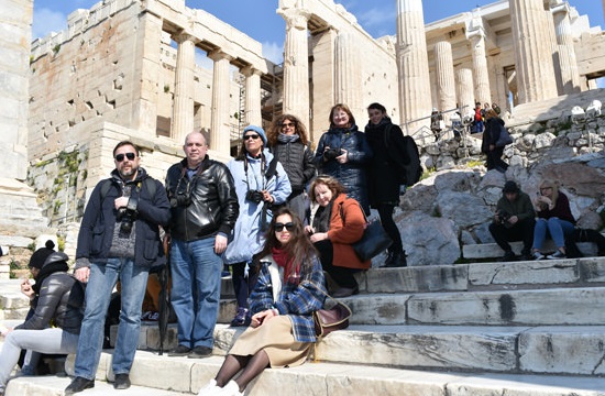 Press trip Ρώσων δημοσιογράφων στις βυζαντινές πολιτιστικές διαδρομές της Αττικής