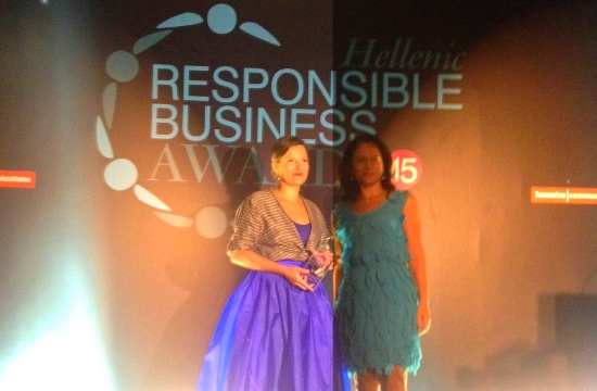 Salty Bag: Βράβευση στα Responsible Business Awards 2015
