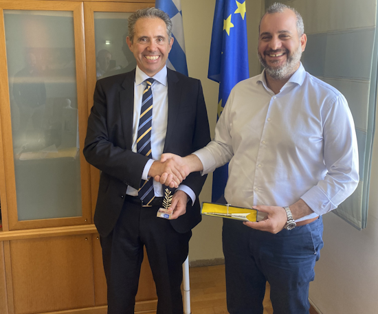 Στο Επιμελητήριο Χανίων ο Πρέσβης της Σουηδίας στην Ελλάδα