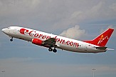 Η Corendon ακυρώνει το 15% των πτήσεών της προς Ισπανία, Τουρκία, Ελλάδα και Πορτογαλία