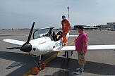 Στην Κρήτη νεαρός Αγγλοβέλγος που κάνει τον γύρο του κόσμου με υπέρ-ελαφρύ αεροσκάφος