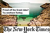 Πρώτο καμπανάκι για τη σεζόν από τους N.Y. Times: ντεμοντέ τα ελληνικά νησιά, "μοδάτη" η Τουρκία