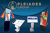 Pleiades - Group: Επαναστατική σειρά οθονών αφής ή οθονών No Touch για επαγγελματική χρήση
