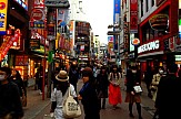 Στο ναδίρ η τουριστική κίνηση στην Ιαπωνία